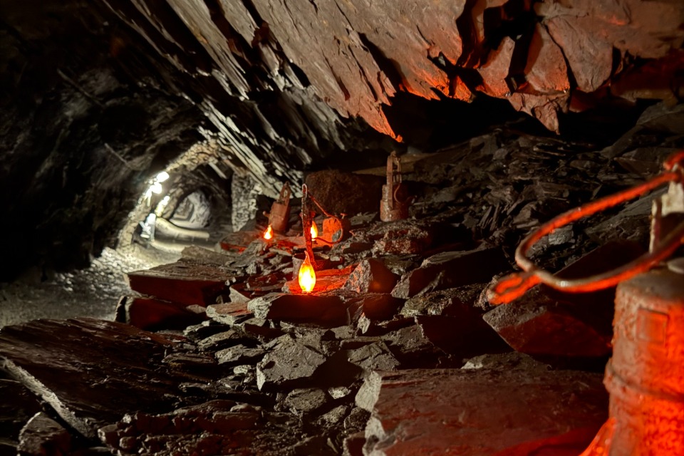 Visiter la mine